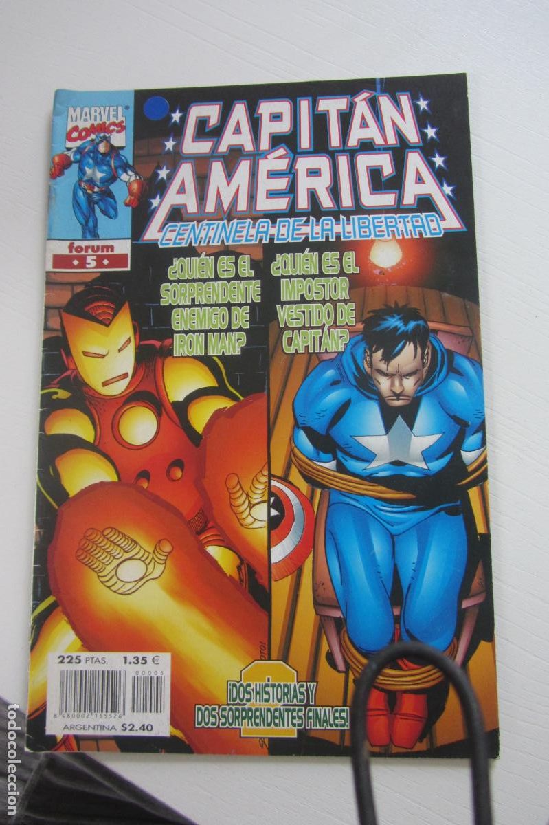 C&oacute;mics: CAPIT&Aacute;N AM&Eacute;RICA, CENTINELA DE LA LIBERTAD N&ordm; 5 FORUM. arx229