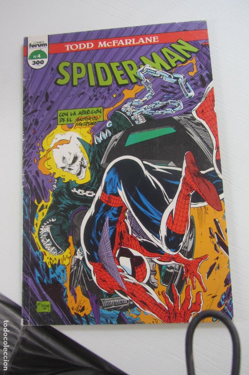 C&oacute;mics: SPIDER-MAN N&ordm; 4. TOOD MCFARLANE, GREGORY WRIGHT. FORUM, 1991. FORMATO PRESTIGE arx229