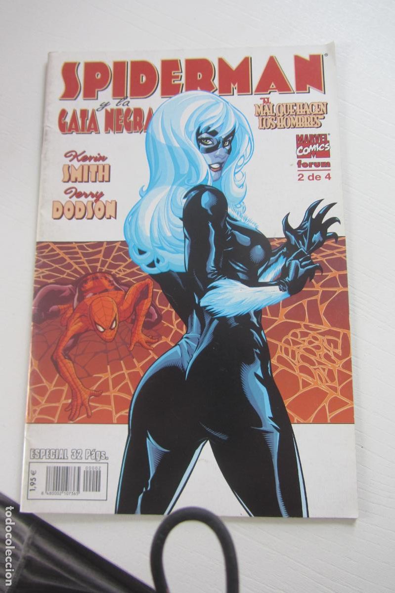 C&oacute;mics: SPIDERMAN Y LA GATA NEGRA 2 KEVIN SMITH TERRY DOBSON FORUM BUEN ESTADO ARX54
