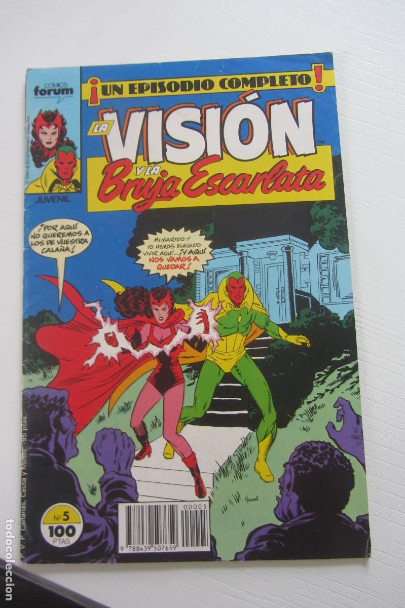 C&oacute;mics: LA VISI&Oacute;N Y LA BRUJA ESCARLATA N&ordm; 5 FORUM BUEN ESTADO ARX56