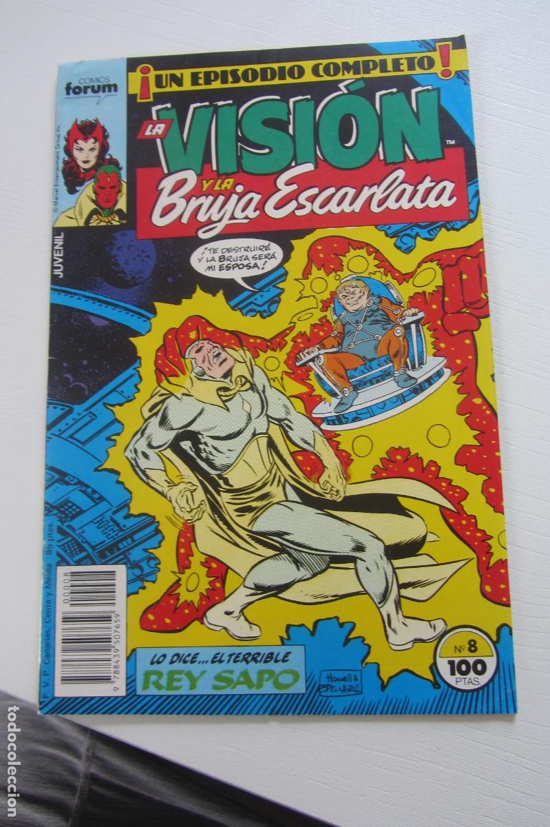 C&oacute;mics: LA VISI&Oacute;N Y LA BRUJA ESCARLATA N&ordm; 8 FORUM ARX56