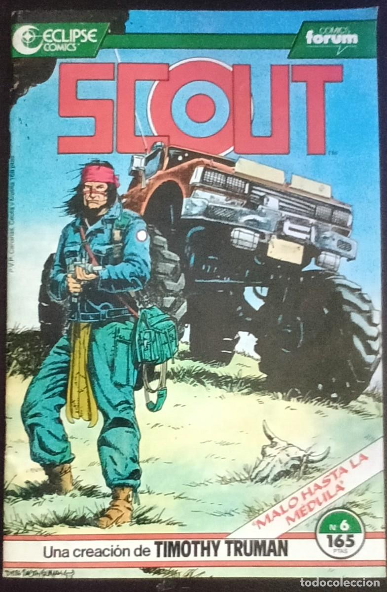 C&oacute;mics: SCOUT-ECLIPSE COMICS-FORUM- N&ordm; 6 -GRAN TIMOTHY TRUMAN-1990-BUENO-MUY DIF&Iacute;CIL-VEA-LEA-1526