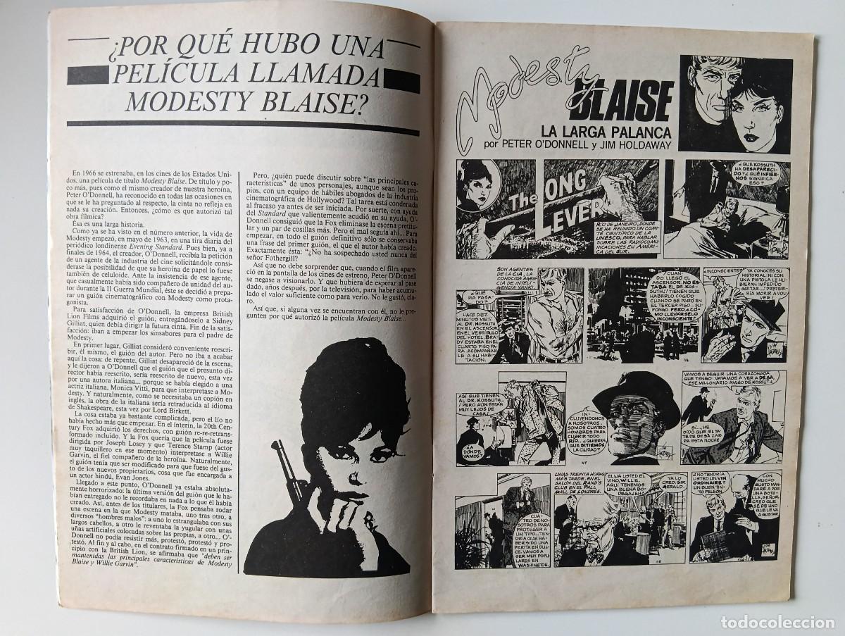 C&oacute;mics: Modesty Blaise, n&ordm;2, editorial Forum (1988) - Foto 3