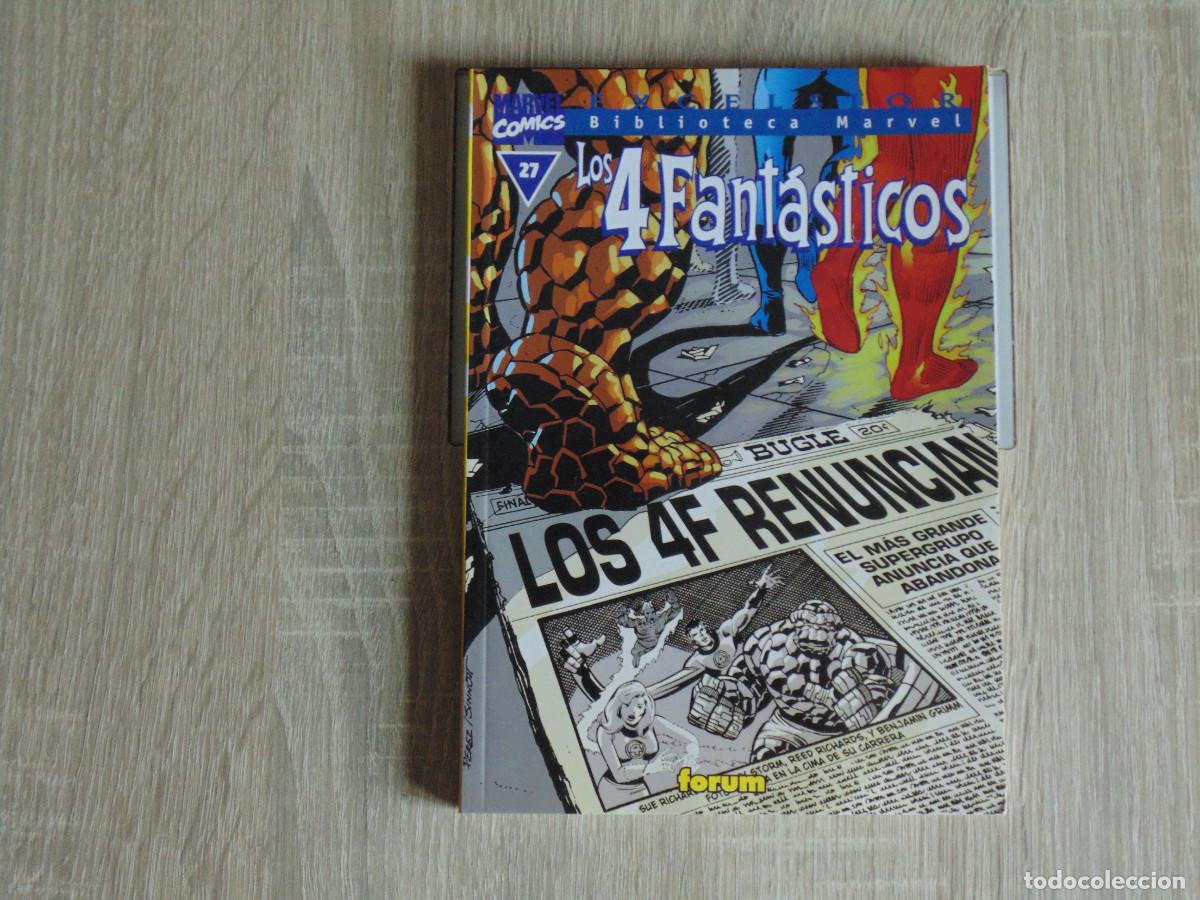 C&oacute;mics: Biblioteca Marvel Los 4 Fantasticos Vol-1 n&ordm; 27. 2001. Marvel / Forum.