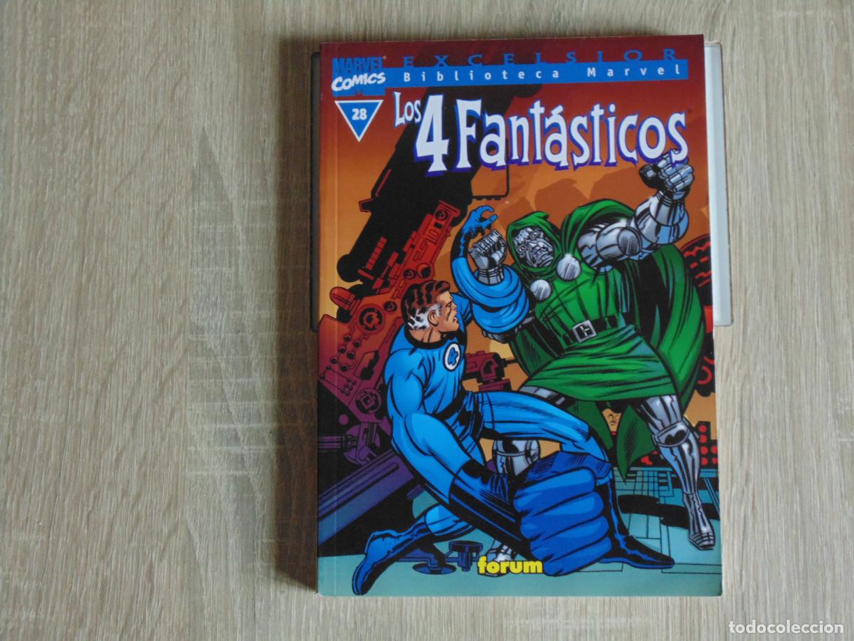 C&oacute;mics: Biblioteca Marvel Los 4 Fantasticos Vol-1 n&ordm; 28. 2001. Marvel / Forum.