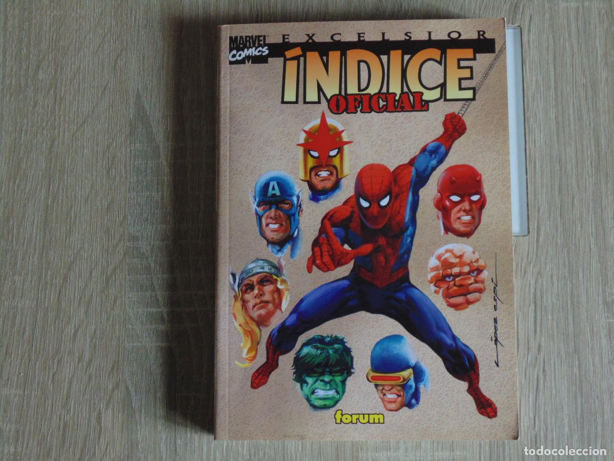C&oacute;mics: Indice Oficial Linea Excelsior. 2004. Marvel / Forum.