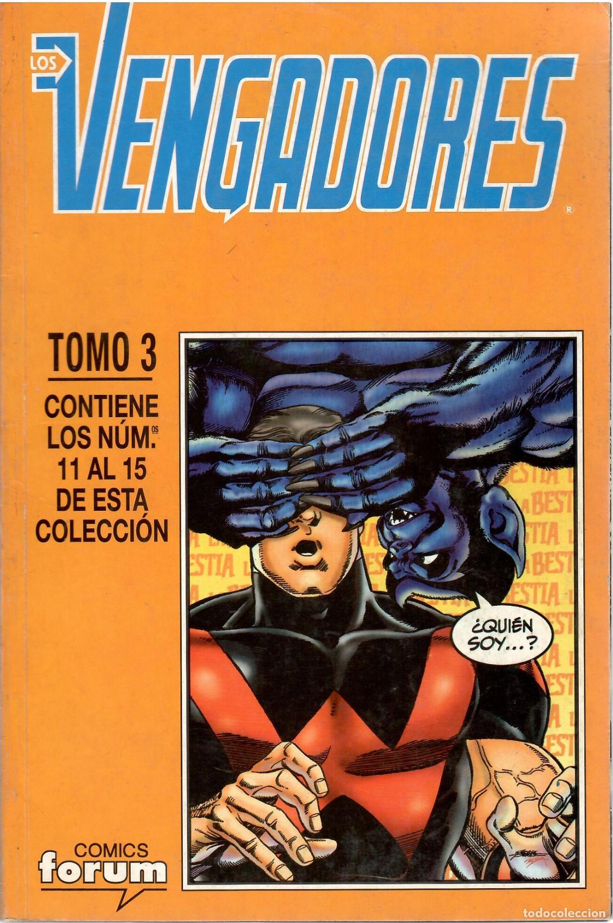 C&oacute;mics: Comic Los Vengadores, Tomo 3: Retapado con los numeros 11, 12, 13, 14 y 15 - Comcis Forum