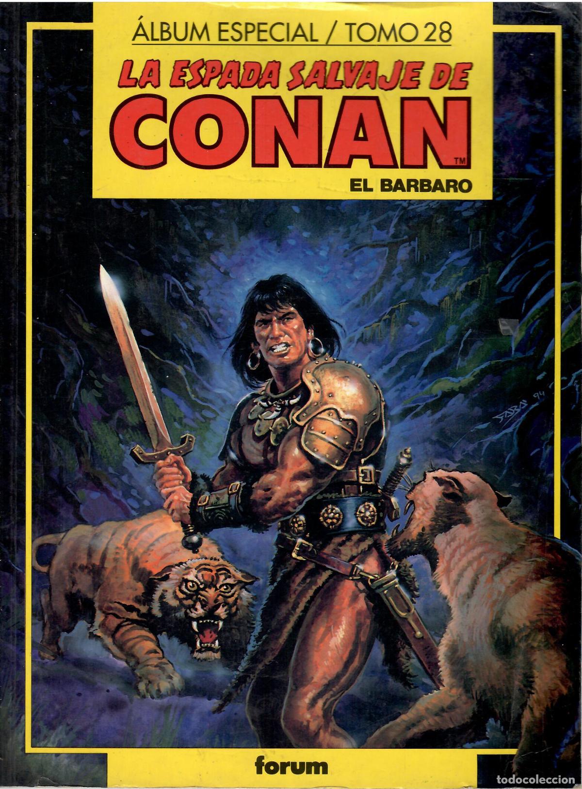 C&oacute;mics: Comic La espada salvaje de Conan el barbaro, Album especial Tomo 28 - Forum