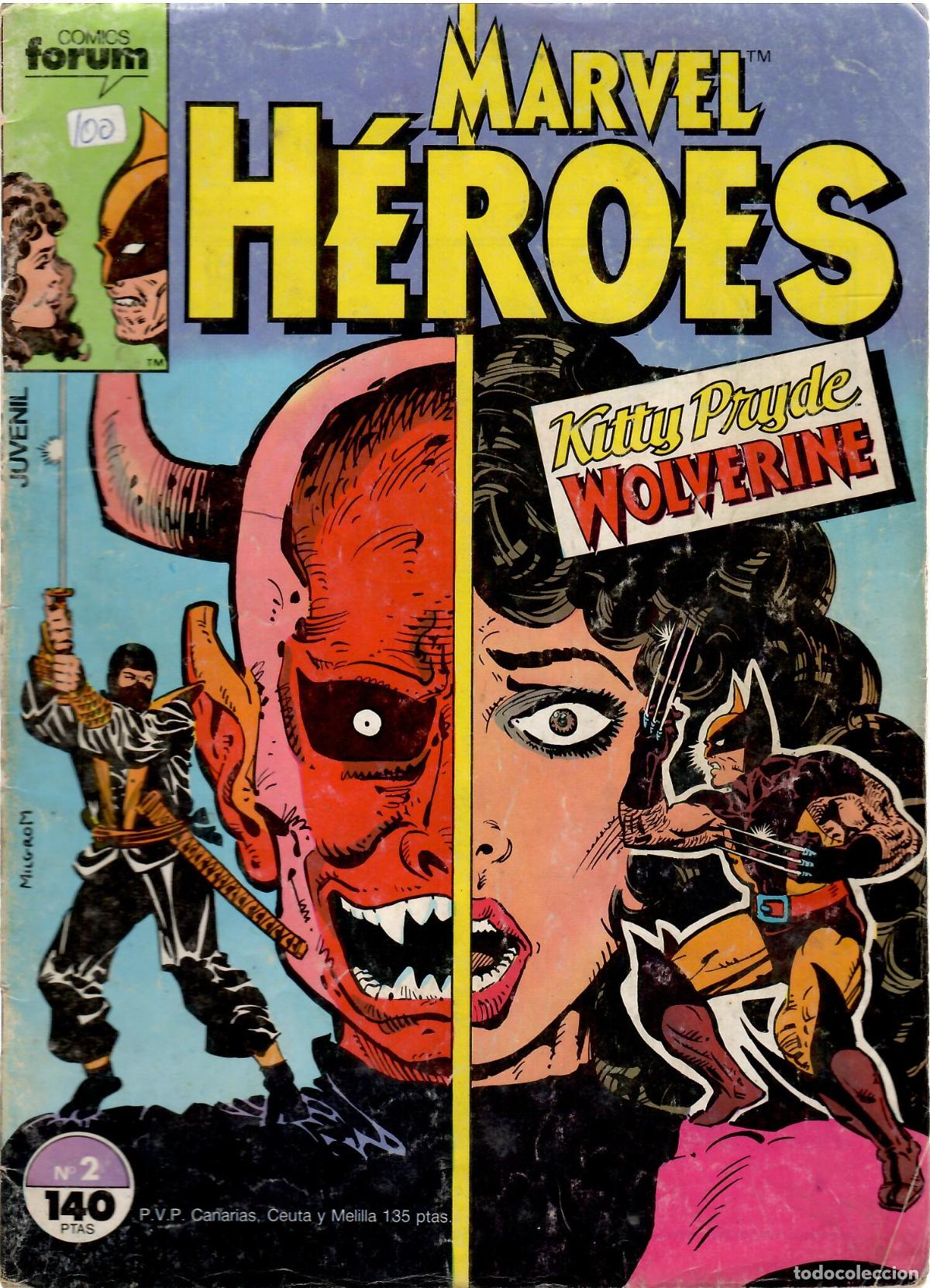 C&oacute;mics: Comic Marvel Heroes: Kitty Pryde, Wolverine, n&ordm; 2 - Comics Forum