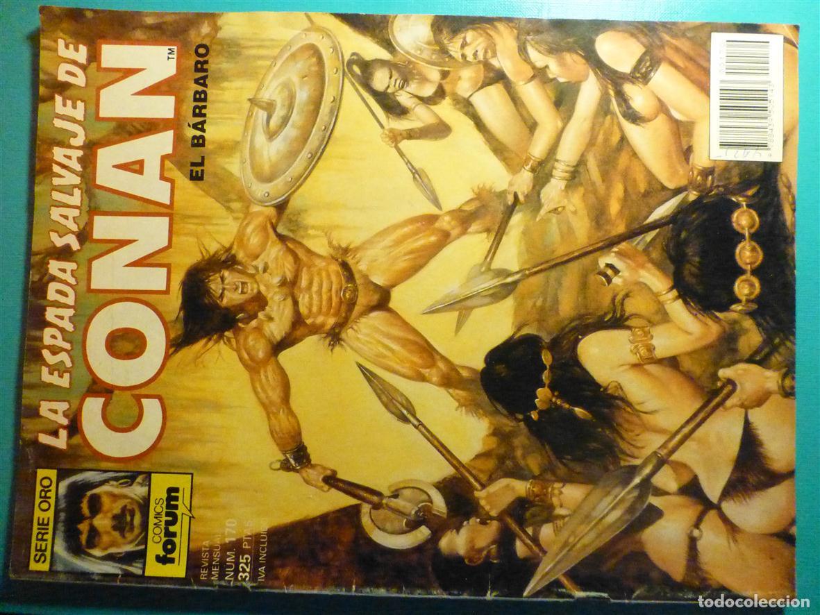 C&oacute;mics: Comic - La Espada Salvaje de Conan El B&aacute;rbaro - N&ordm; 170 - Hija de Raktavashi - Comics Forum Oro