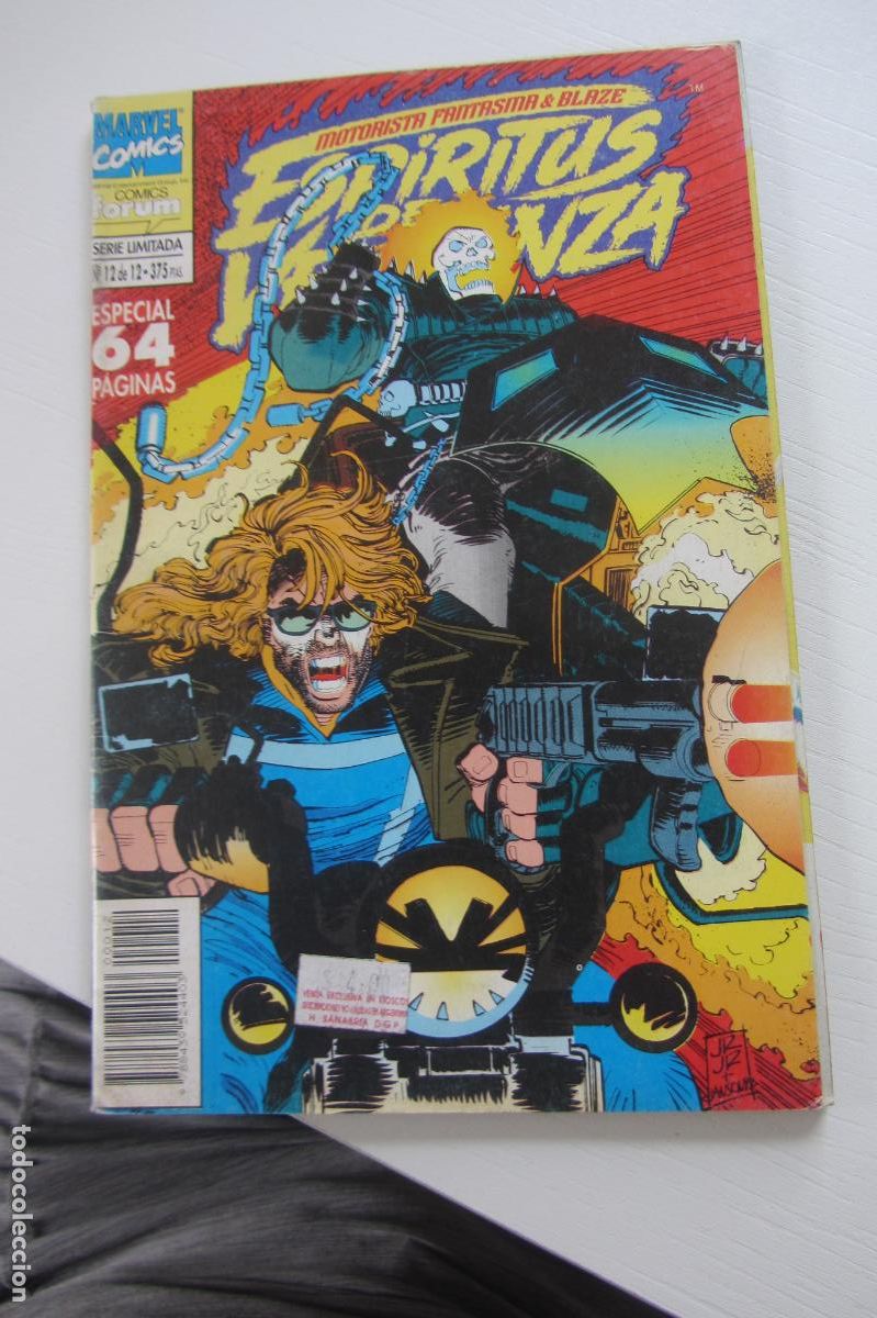 C&oacute;mics: MOTORISTA FANTASMA & BLAZE N&ordm; 12 DE 12 ESP&Iacute;RITUS DE VENGANZA - FORUM. ARX56