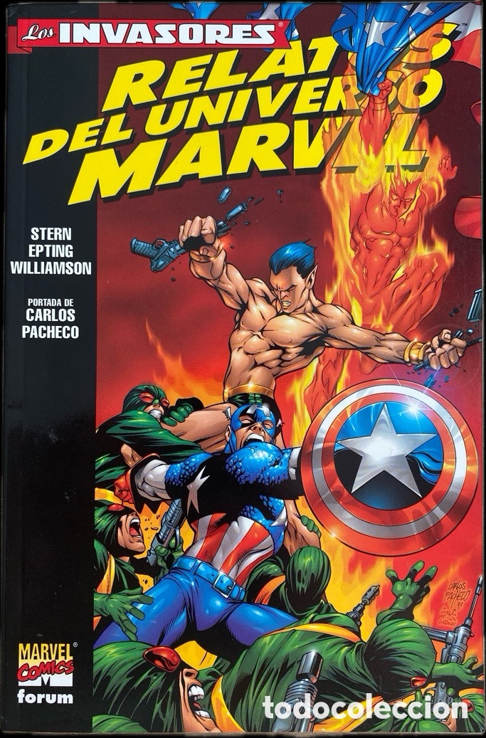 C&oacute;mics: Los Invasores &ndash; Relatos del Universo Marvel Forum 1999 Roger Stern Steve Epting