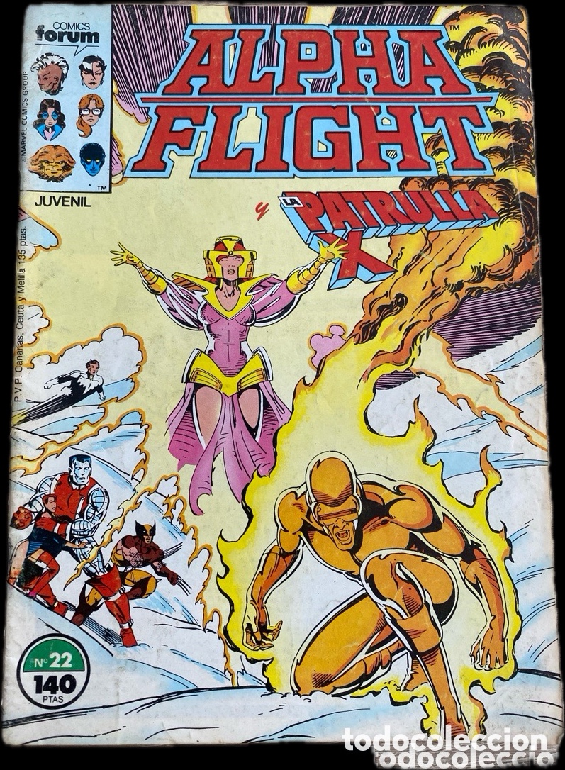 C&oacute;mics: Alpha Flight Vol. 1 F&oacute;rum &ndash; N&uacute;meros 13 al 15 y 22, 29 al 31 - Foto 4