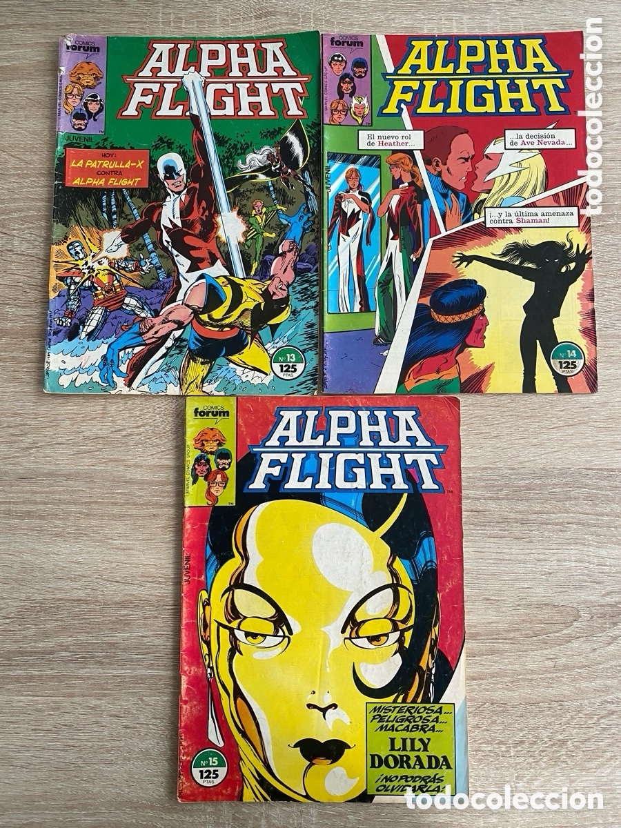 C&oacute;mics: Alpha Flight Vol. 1 F&oacute;rum &ndash; N&uacute;meros 13 al 15 y 22, 29 al 31 - Foto 5