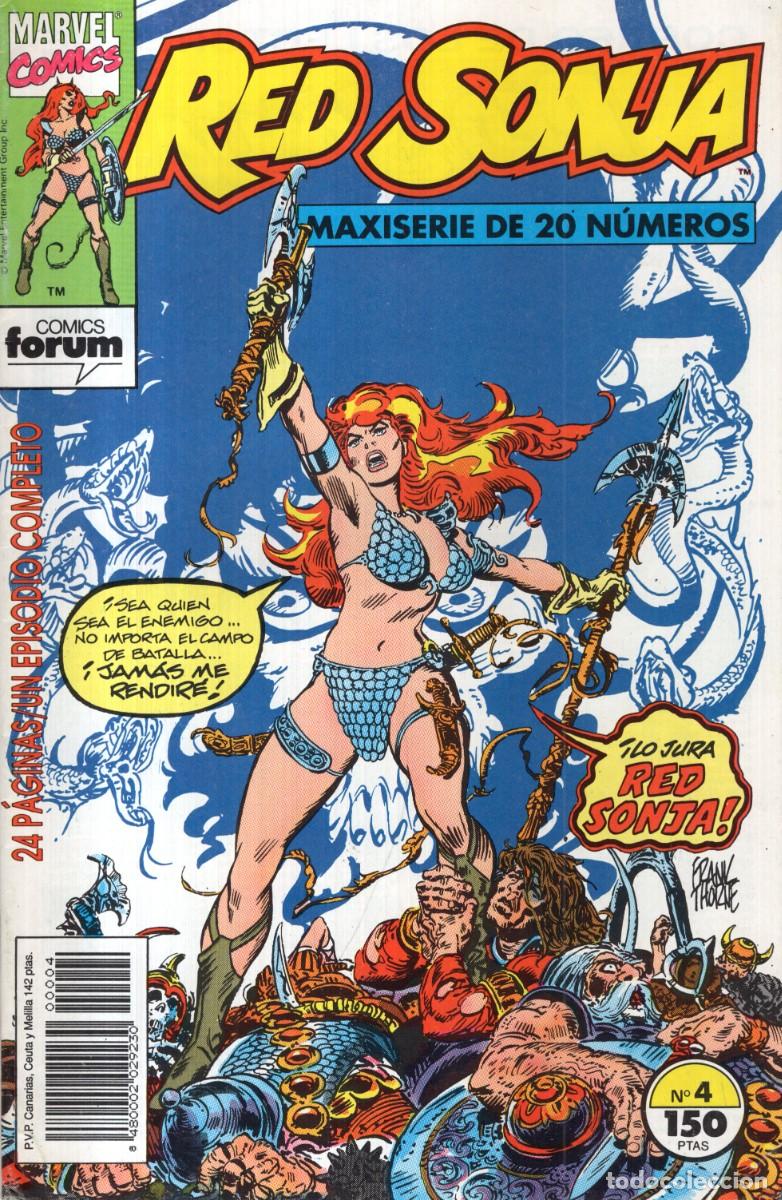 C&oacute;mics: RED SONJA N&ordm; 4 - FORUM - BUEN ESTADO - OFM15