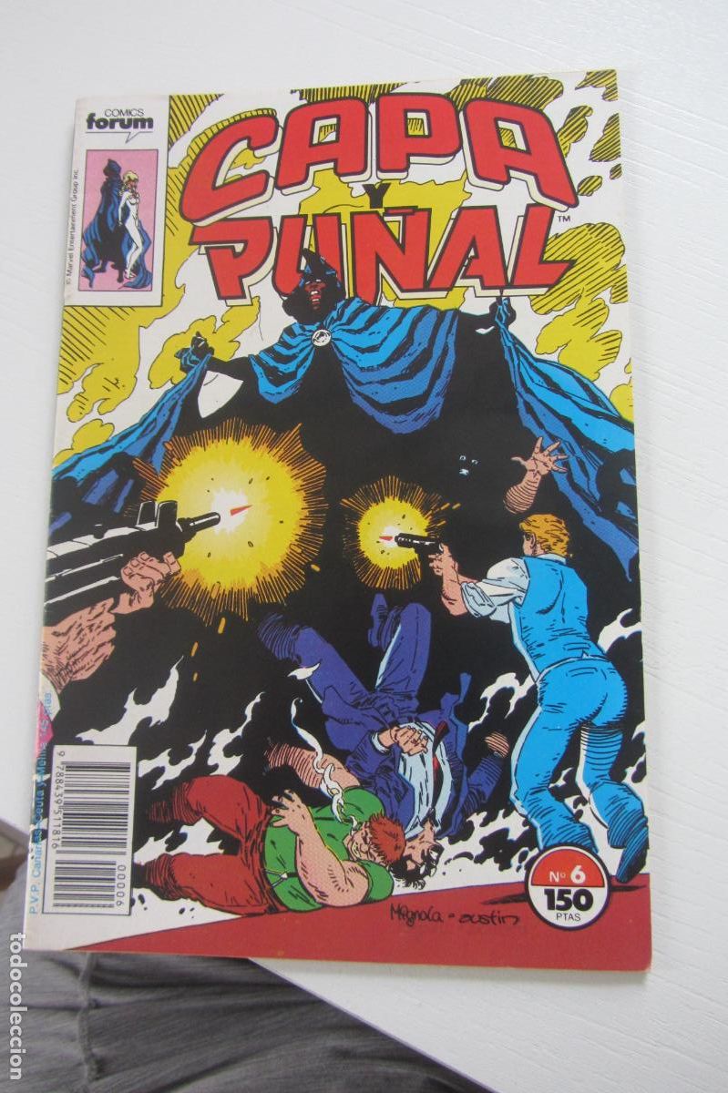C&oacute;mics: CAPA Y PU&Ntilde;AL. N&ordm; 6 COMICS FORUM BUEN ESTADO ARX56