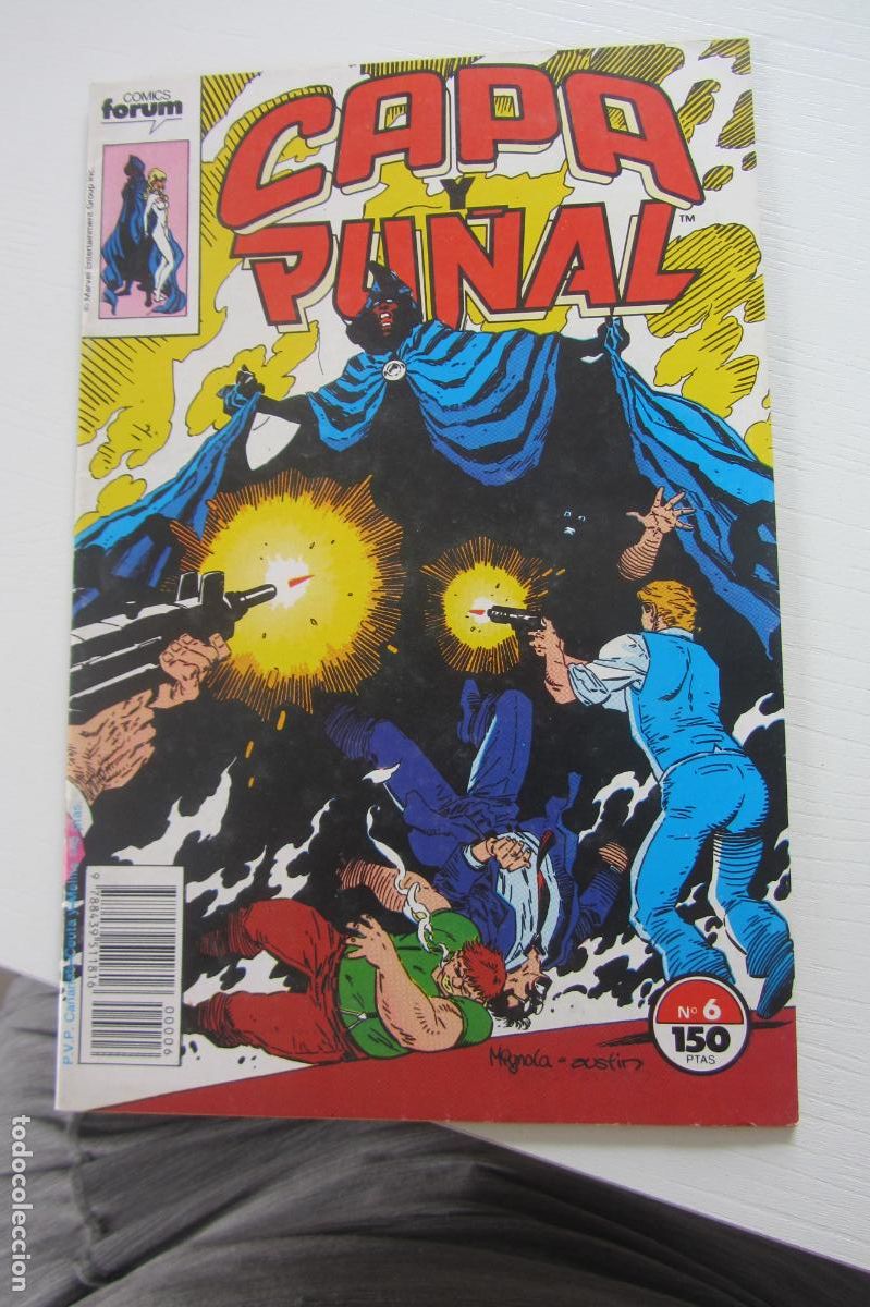 C&oacute;mics: CAPA Y PU&Ntilde;AL. N&ordm; 6 COMICS FORUM BUEN ESTADO ARX253
