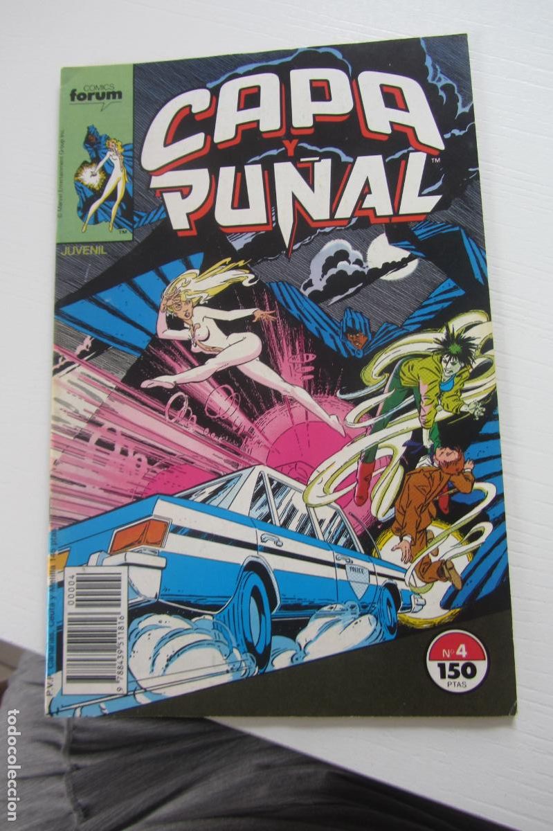 C&oacute;mics: CAPA Y PU&Ntilde;AL. N&ordm; 4 COMICS FORUM BUEN ESTADO ARX253