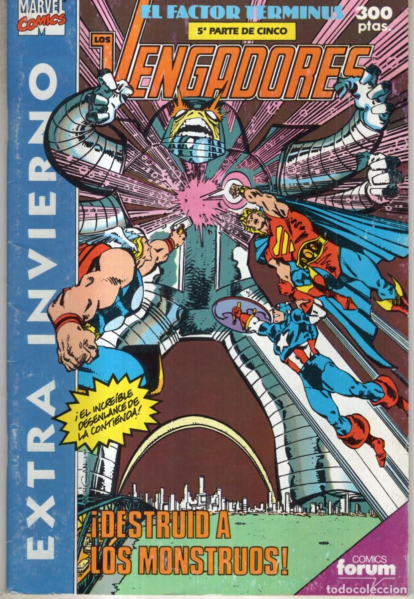C&oacute;mics: LOS VENGADORES EXTRA INVIERNO 1991 - FORUM - BUEN ESTADO