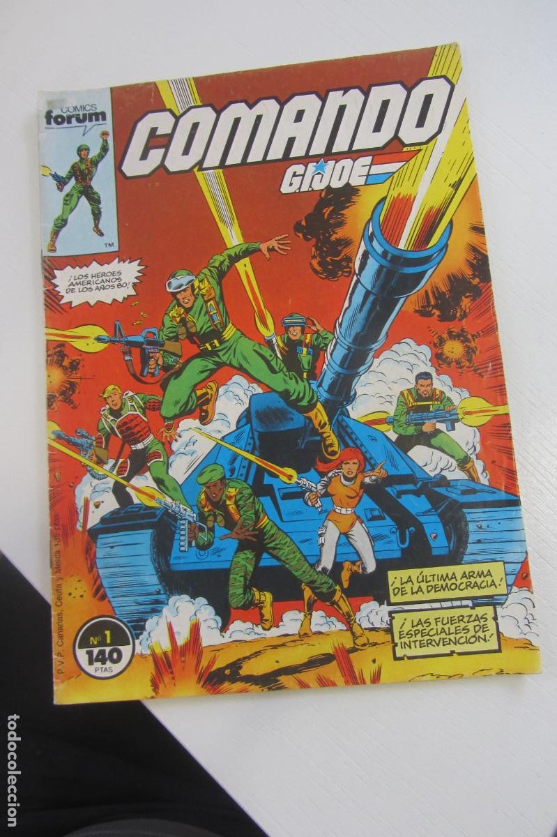C&oacute;mics: COMANDO G.I. JOE N&ordm; 1 FORUM ARX253