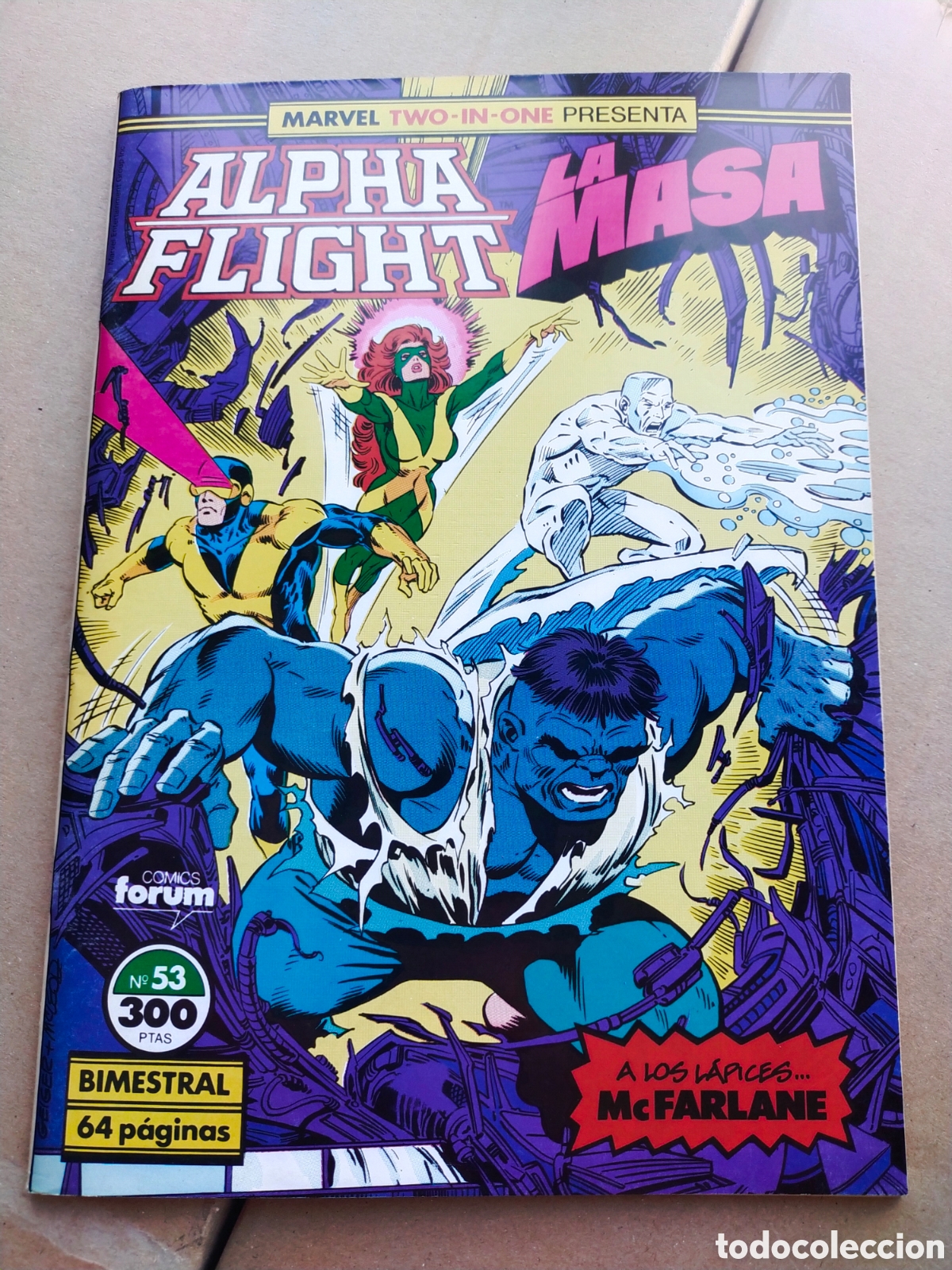 C&oacute;mics: Alpha Flight / La Masa n&deg; 53 (Forum, 1991)