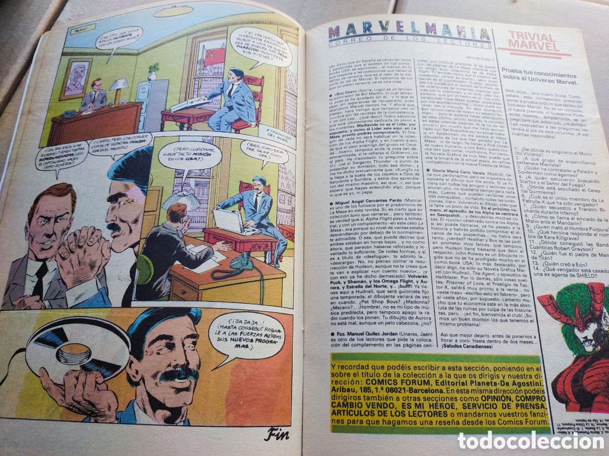 C&oacute;mics: Alpha Flight/La Masa n&deg; 54 (Forum, 1991) - Foto 3