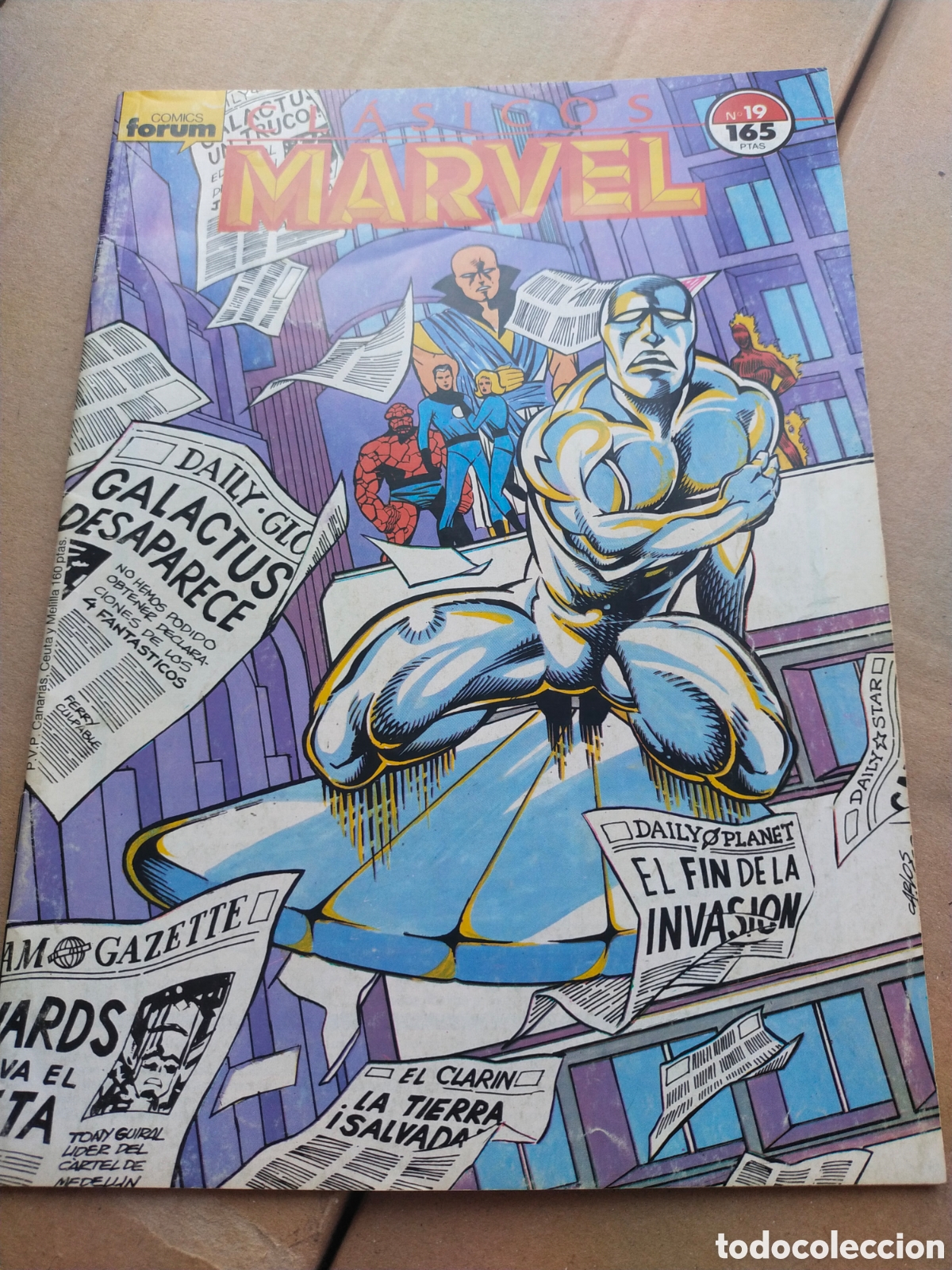C&oacute;mics: Cl&aacute;sicos Marvel n&deg; 18 y 19 (Los 4 Fant&aacute;sticos) - Foto 5