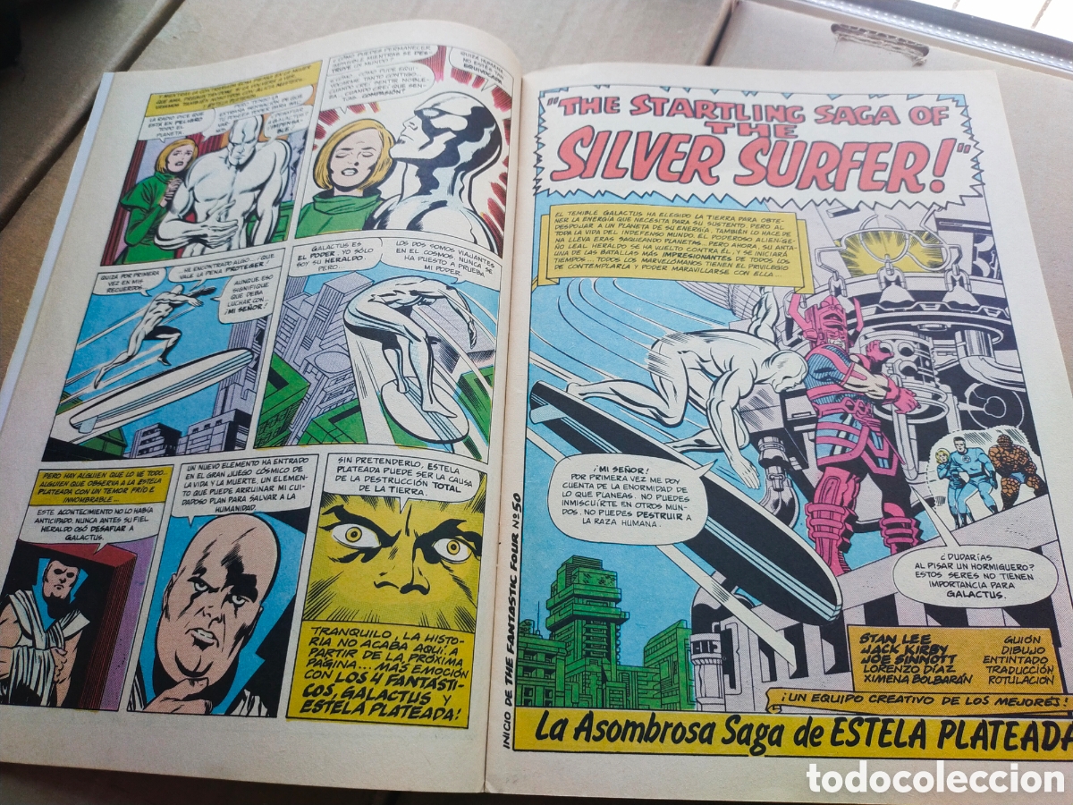 C&oacute;mics: Cl&aacute;sicos Marvel n&deg; 18 y 19 (Los 4 Fant&aacute;sticos) - Foto 7