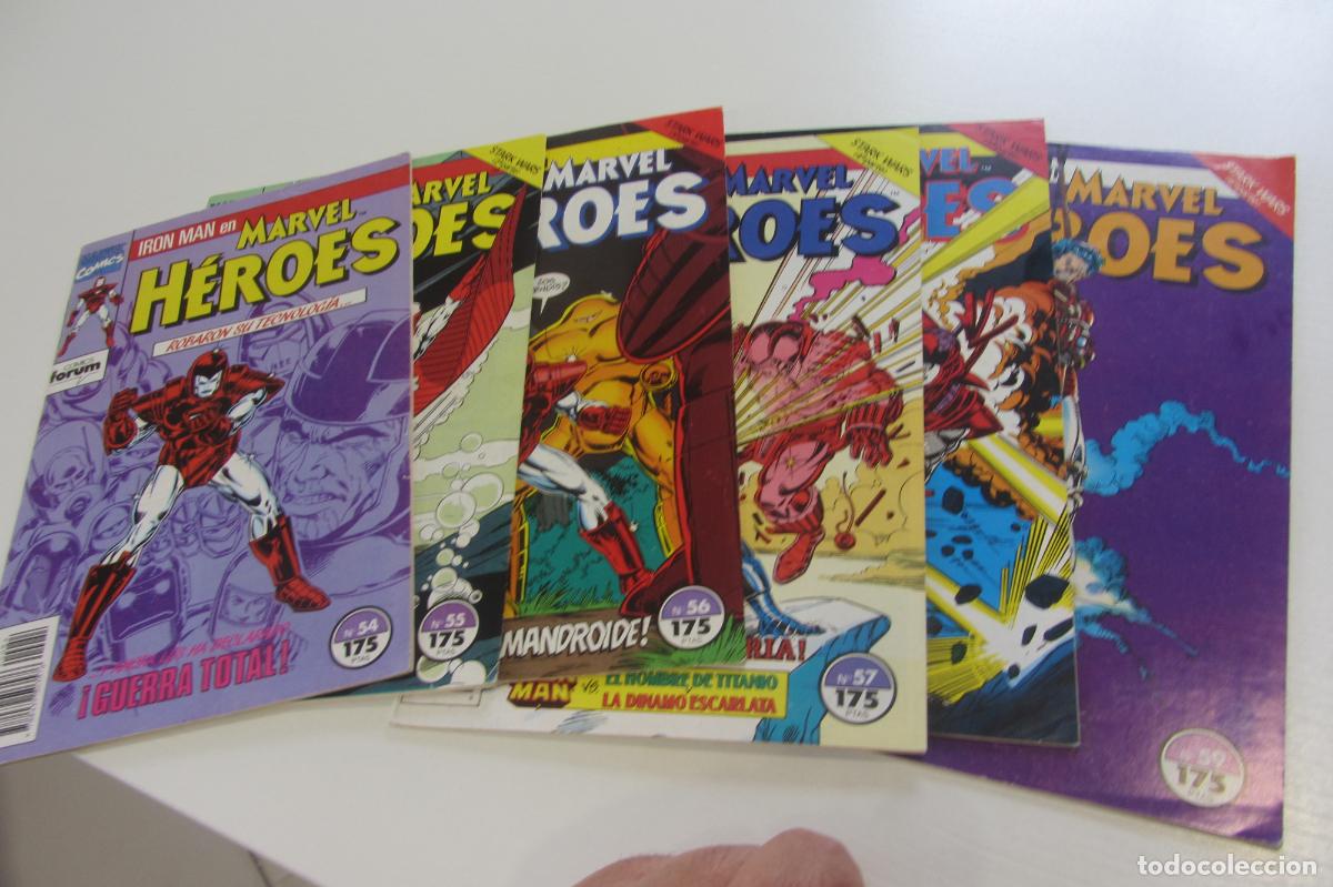 C&oacute;mics: IRON MAN EN MARVEL HEROES MINISERIE COMPLETA DE 6 N&ordm; STARK WARS CLAREMONT BYRNE FORUM ARX253