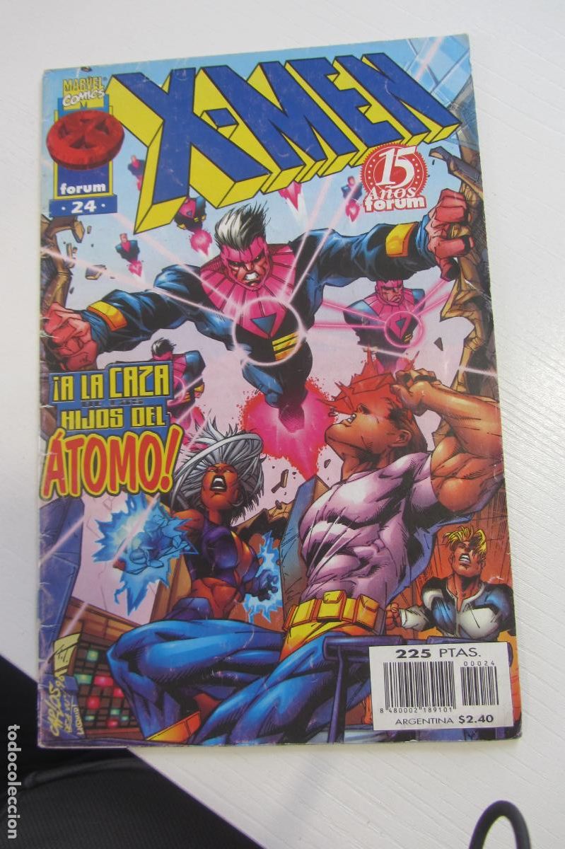C&oacute;mics: X MEN VOL.2 N&ordm; 24 A LA CAZA DE LOS HIJOS DEL &Aacute;TOMO ( 1996/2005 ) FORUM - arx62