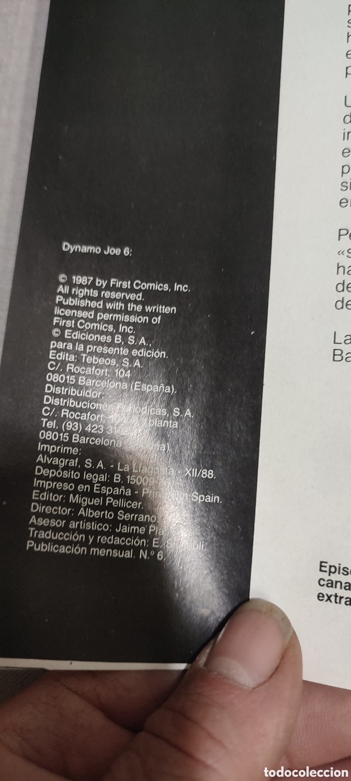 C&oacute;mics: Lote dos comics Conan de Forum n&uacute;mero 117 y Dynamo Joe n&uacute;mero 6 - Foto 9