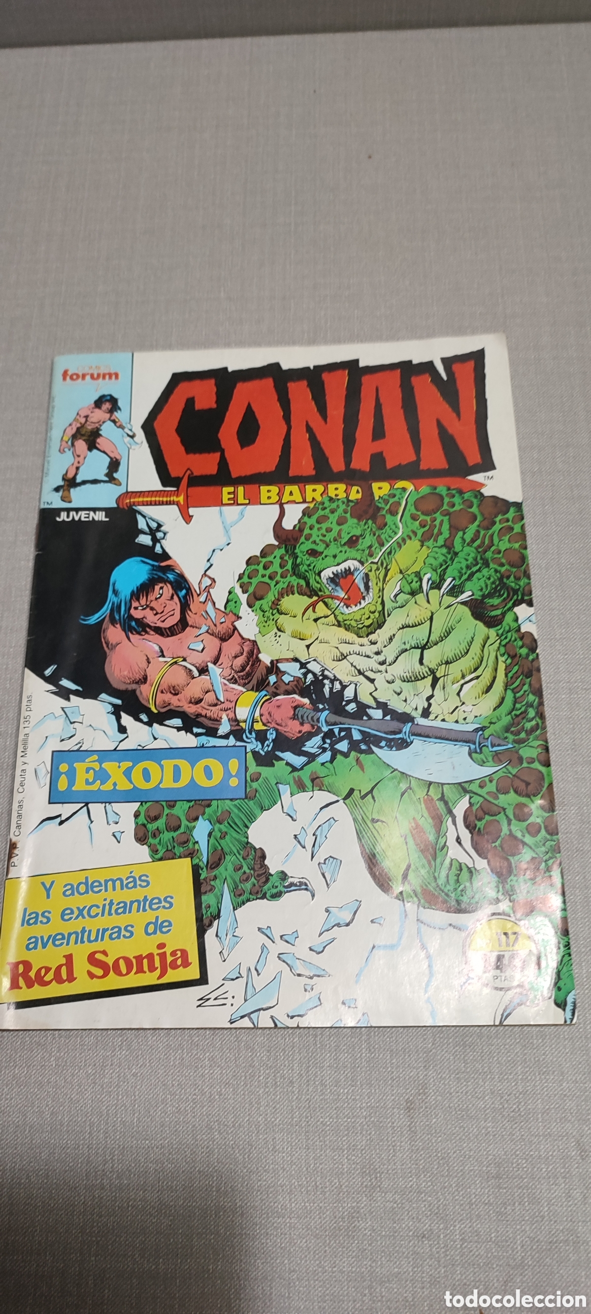 C&oacute;mics: Lote dos comics Conan de Forum n&uacute;mero 117 y Dynamo Joe n&uacute;mero 6