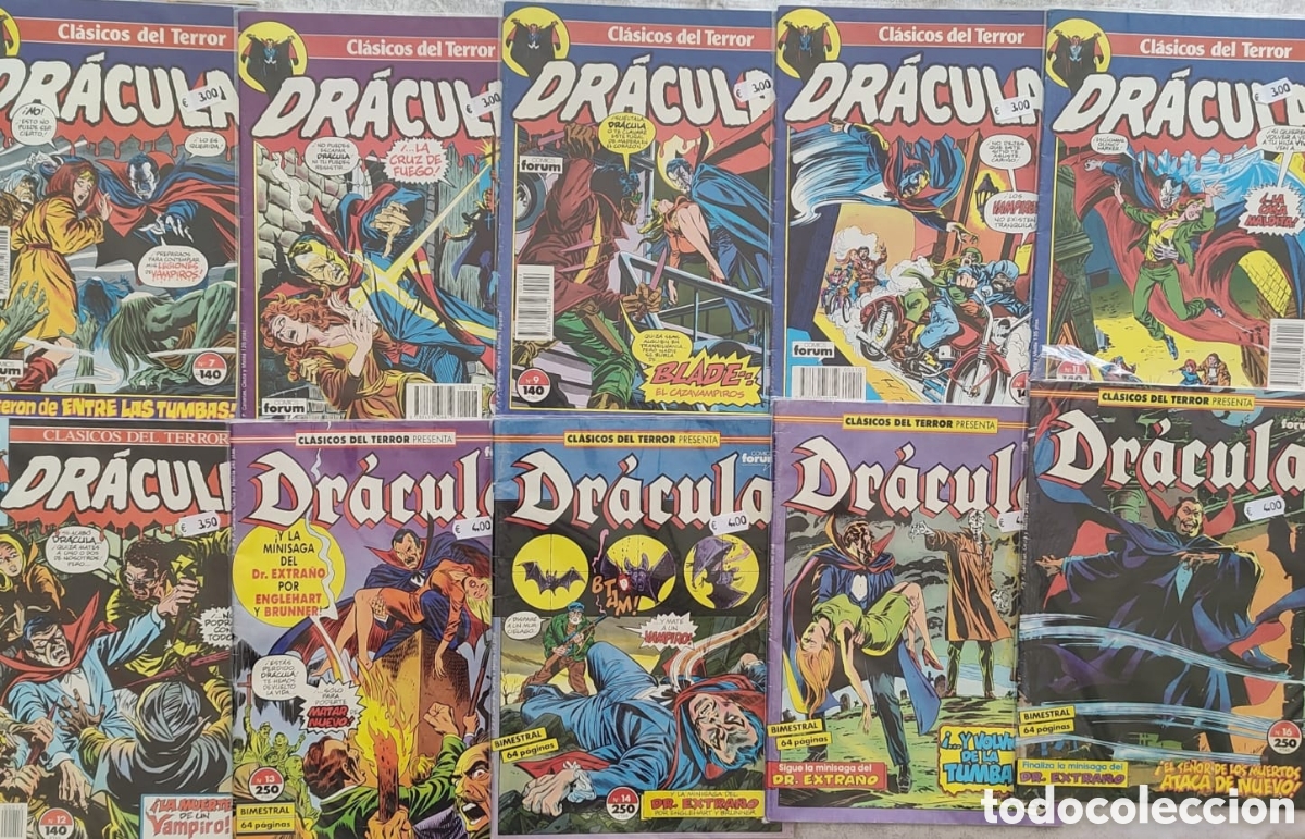 C&oacute;mics: DRACULA NUNEROS 8,9,10,11,12,13,14,15,16
