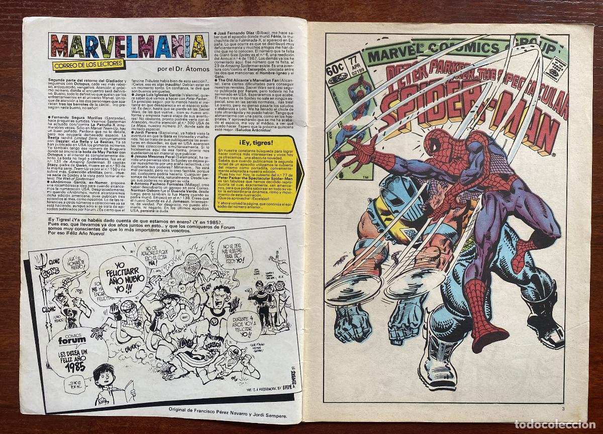 C&oacute;mics: Spiderman Vol. 1 N&ordm; 53 - C&oacute;mics Forum 1985 - Foto 3