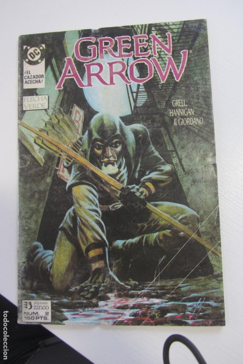 C&oacute;mics: GREEN ARROW N&ordm; 2 - FLECHA VERDE - DC - ZINCO arx95