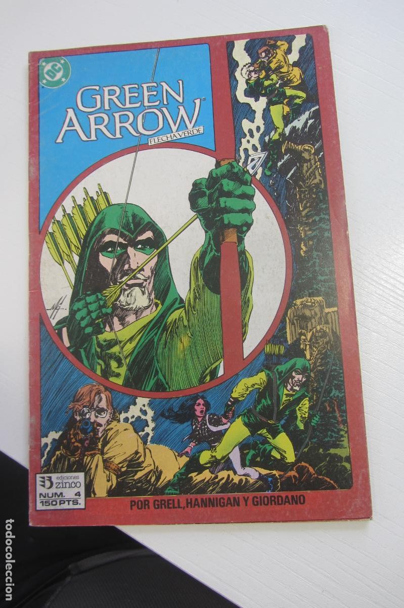 C&oacute;mics: GREEN ARROW N&ordm; 5 - FLECHA VERDE - DC - ZINCO arx95