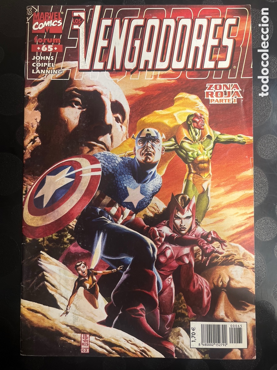 C&oacute;mics: LOS VENGADORES VOL.3 N.65 ZONA ROJA ( 1998/2005 )