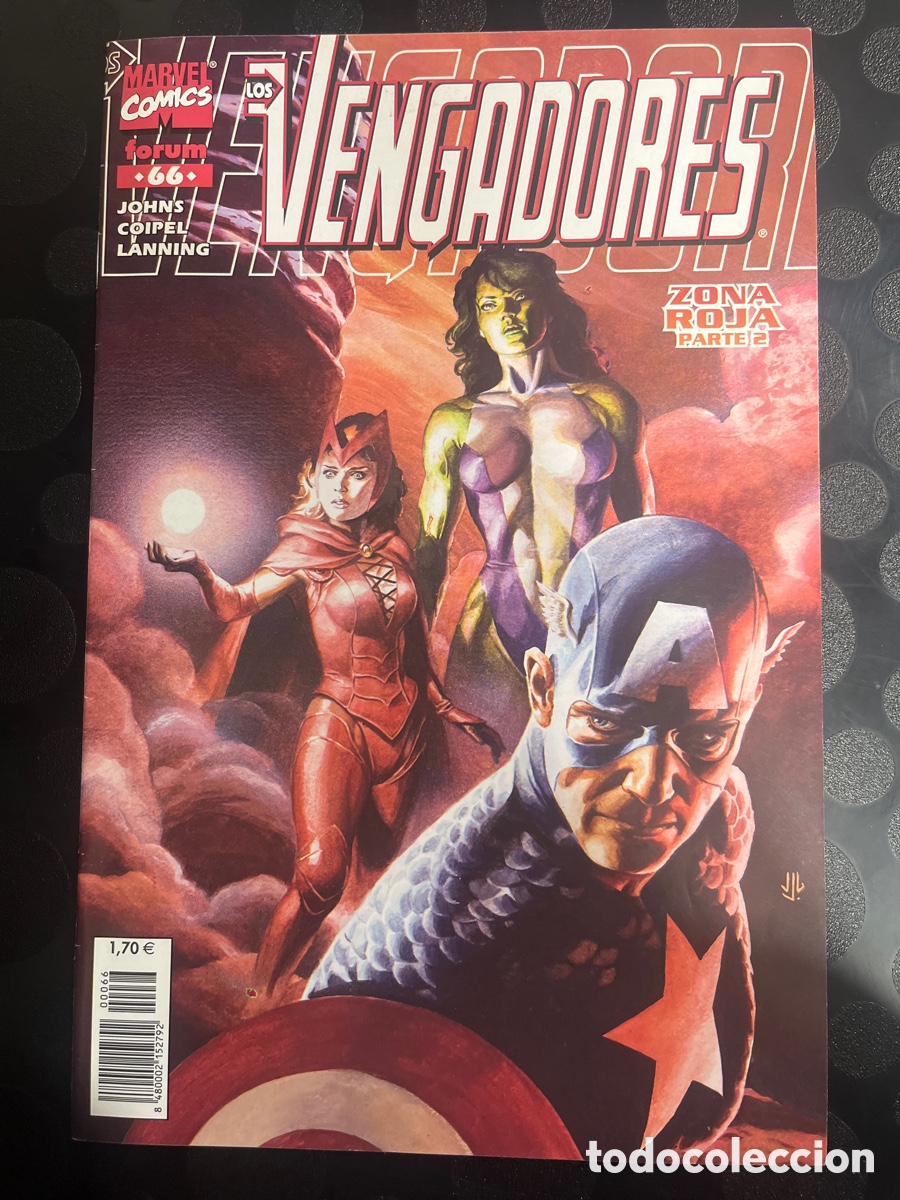 C&oacute;mics: LOS VENGADORES VOL.3 N.66 ZONA ROJA ( 1998/2005 )