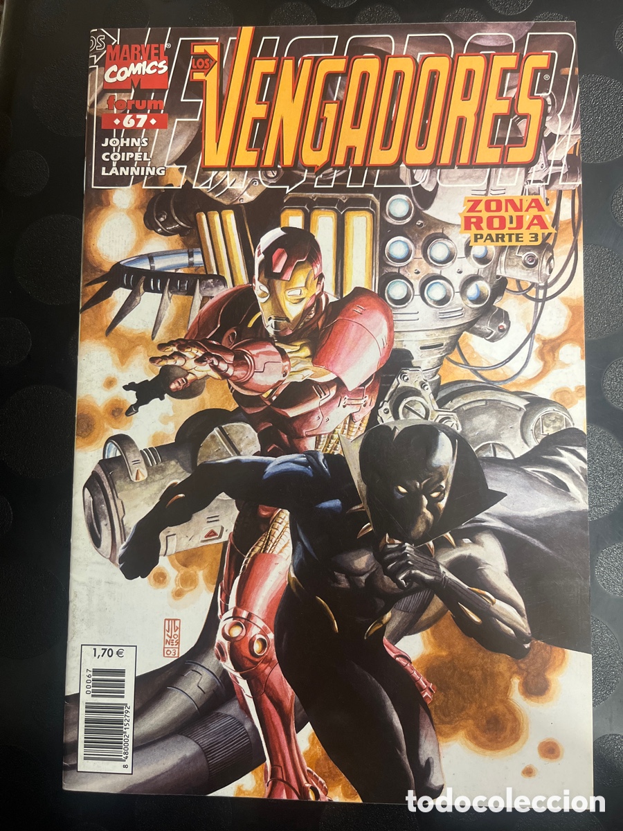 C&oacute;mics: LOS VENGADORES VOL.3 N.67 ZONA ROJA ( 1998/2005 )