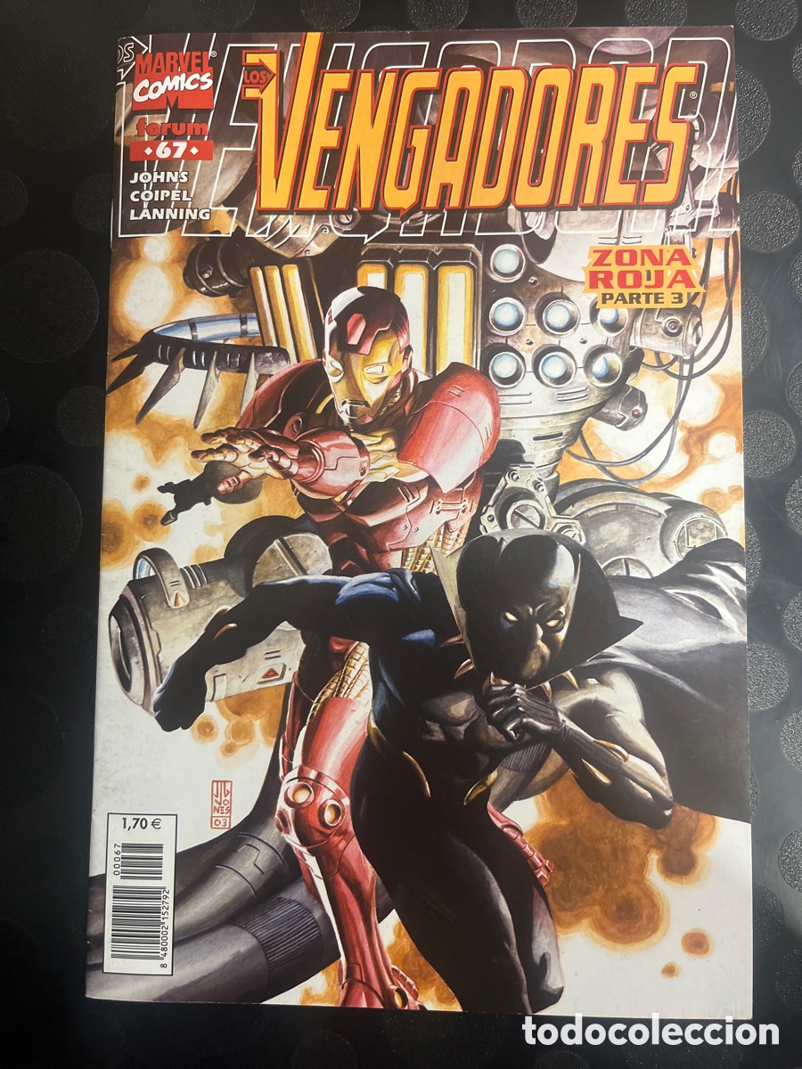 C&oacute;mics: LOS VENGADORES VOL.3 N.67 ZONA ROJA ( 1998/2005 )