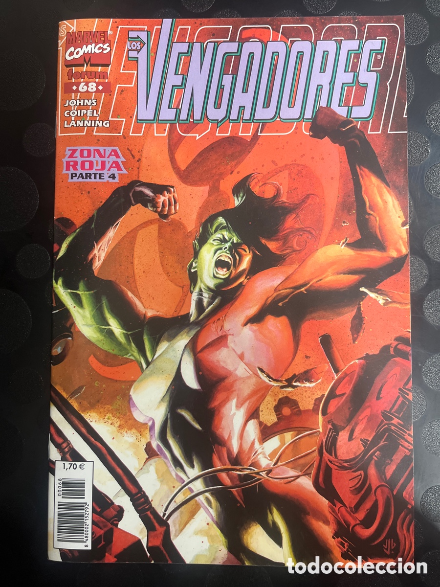 C&oacute;mics: LOS VENGADORES VOL.3 N.68 ZONA ROJA ( 1998/2005 )