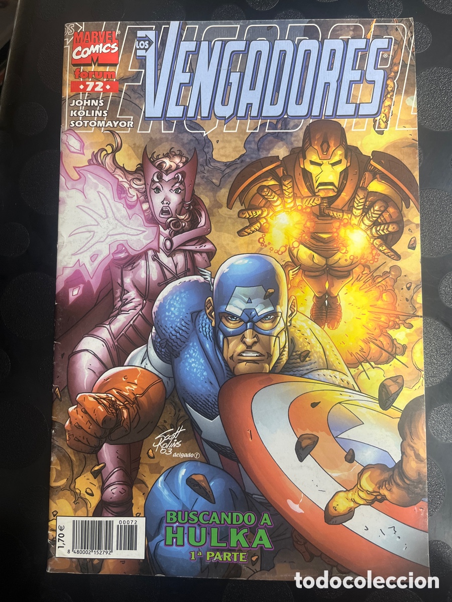 C&oacute;mics: LOS VENGADORES VOL.3 N.72 BUSCANDO A HULKA ( 1998/2005 )