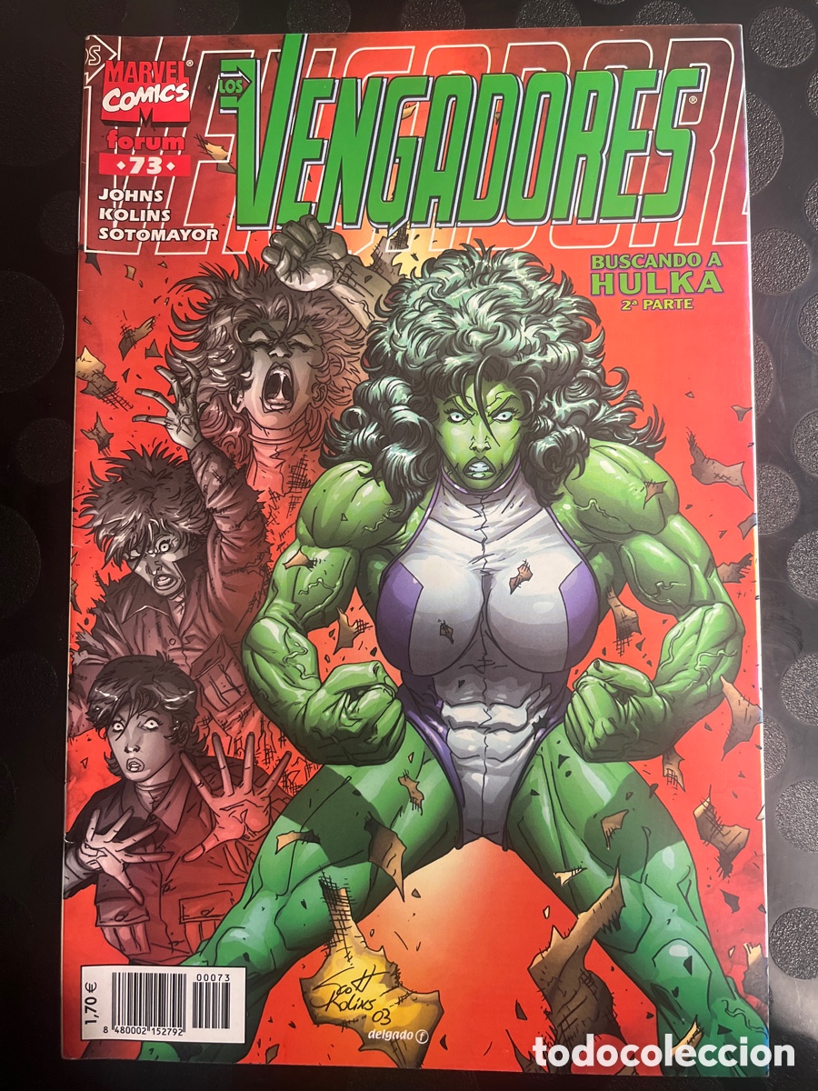 C&oacute;mics: LOS VENGADORES VOL.3 N.73 BUSCANDO A HULKA ( 1998/2005 )