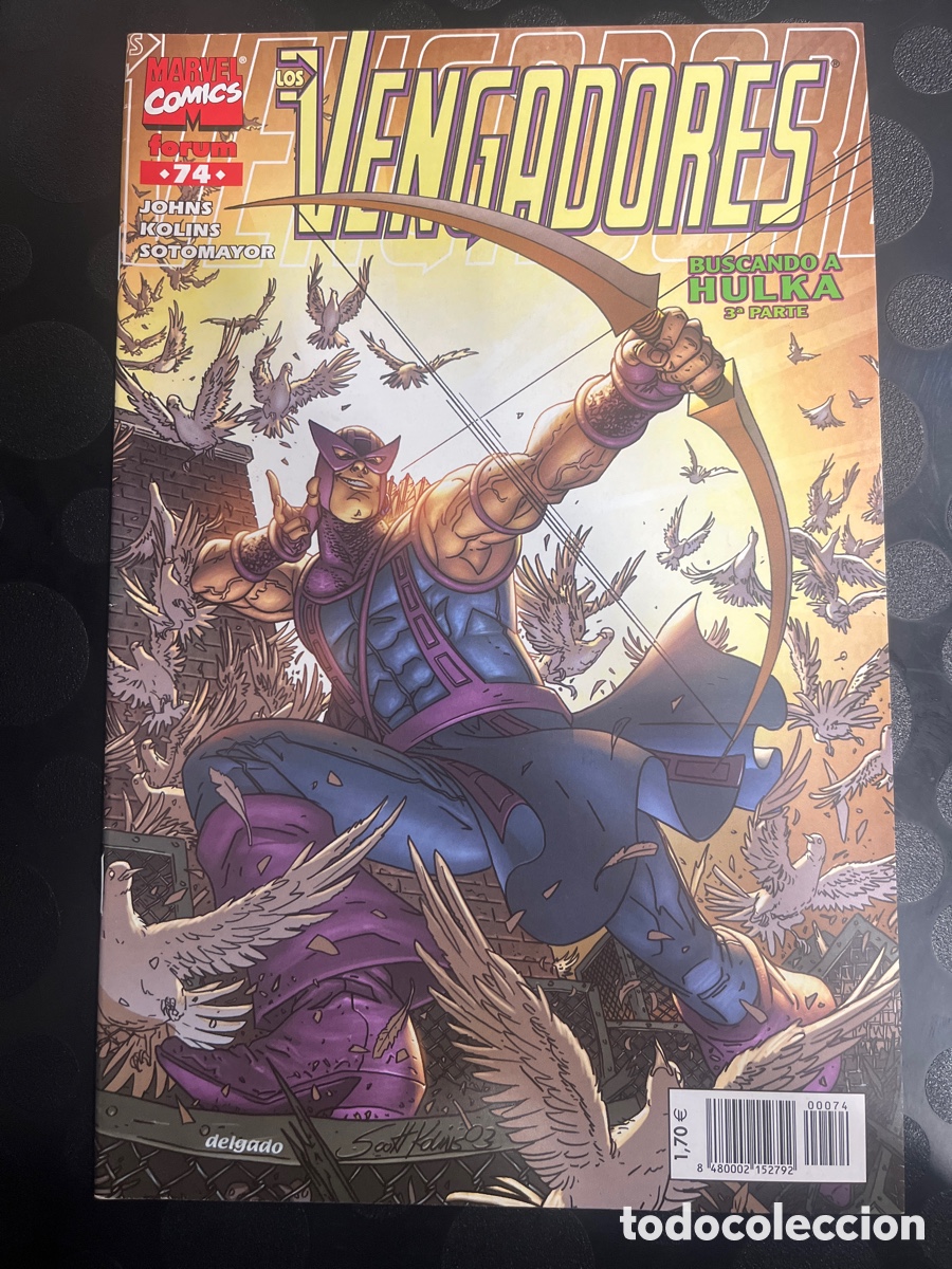 C&oacute;mics: LOS VENGADORES VOL.3 N.74 BUSCANDO A HULKA ( 1998/2005 )