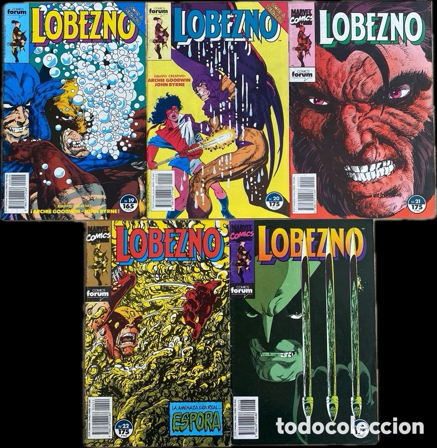 C&oacute;mics: Lobezno Vol.1 n&ordm; 19-23 COMPLETA John Byrne Forum