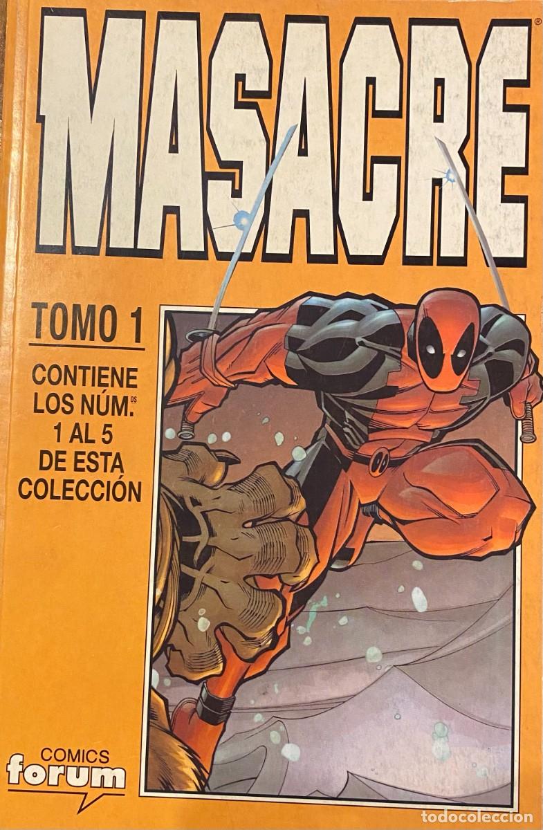 C&oacute;mics: MASACRE - Tomo Retapado n&uacute;meros 1, 2, 3, 4 y 5 (Forum)