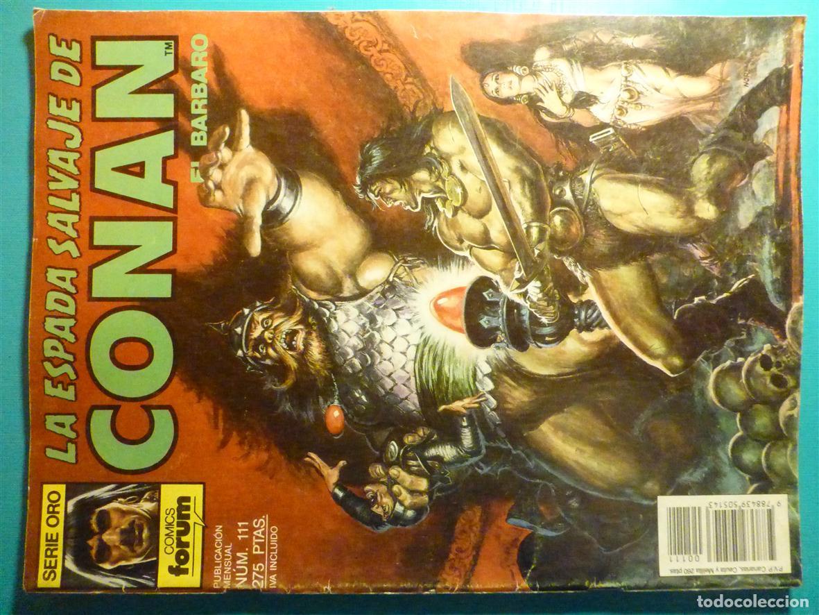 C&oacute;mics: Comic - La Espada Salvaje de Conan El B&aacute;rbaro - N&ordm; 111 - Piedras Rojas - Comics Forum Oro