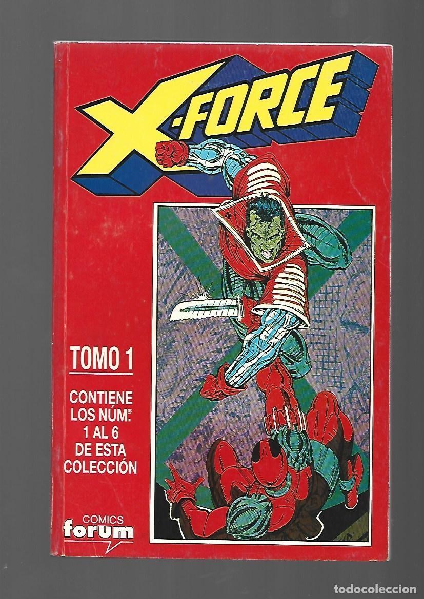 C&oacute;mics: X-Force, tomo 1 (1 al 6), 1992, Forum, muy buen estado