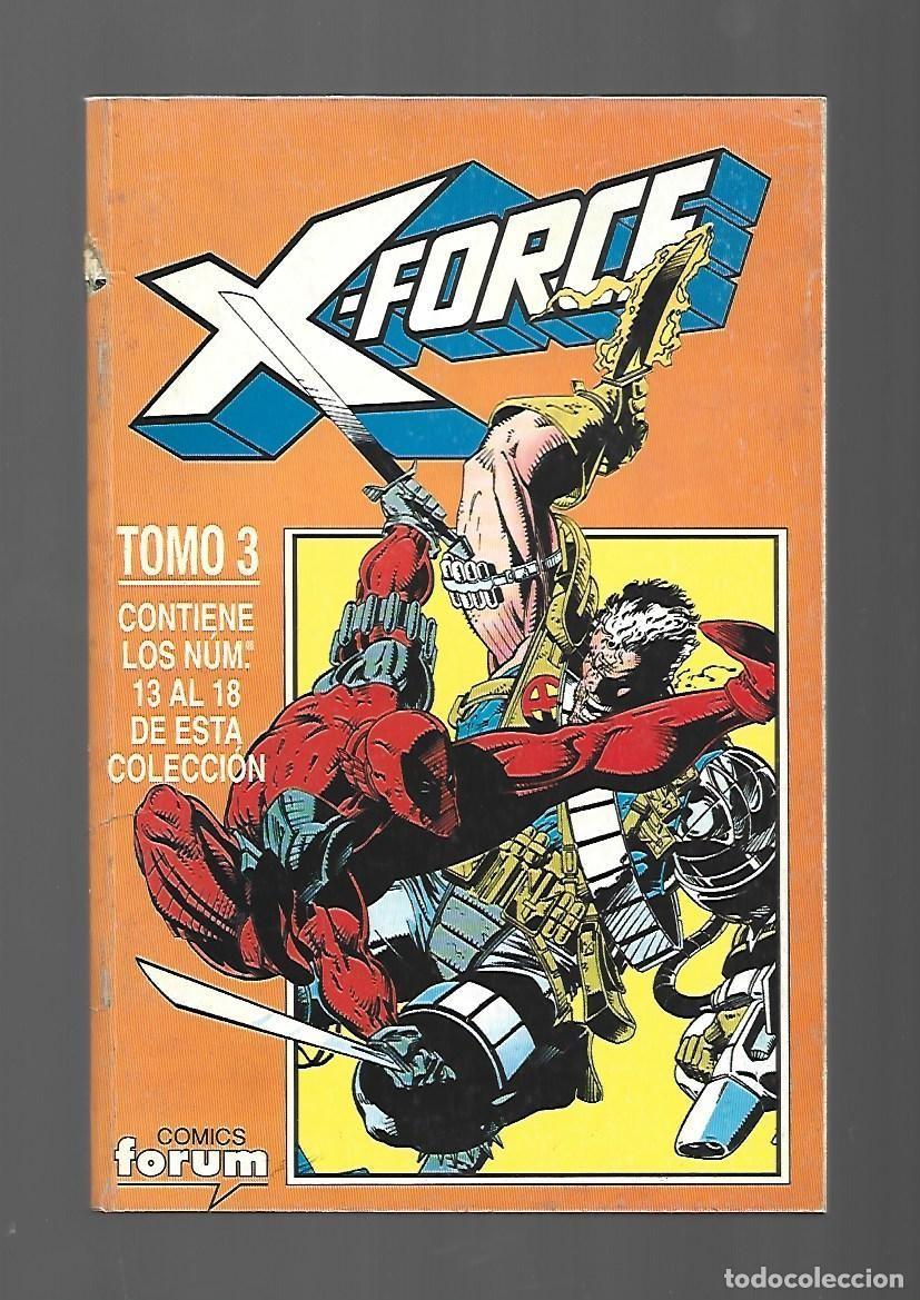 C&oacute;mics: X-Force, tomo 3 (13 al 18), 1993, Forum buen estado