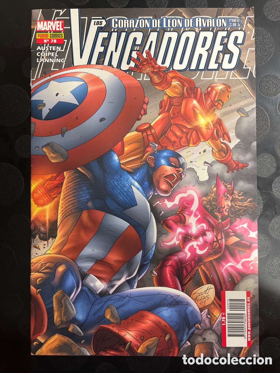 C&oacute;mics: LOS VENGADORES VOL.3 N.78 CORAZ&Oacute;N DE LE&Oacute;N DE AVALON ( 1998/2005 )